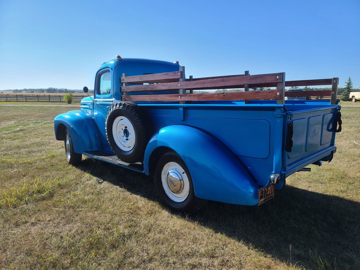 **For Sale: 1946 Ford with 239" Flathead V8 & Custom Oak Box!**  
**Delivery Available Across Canada