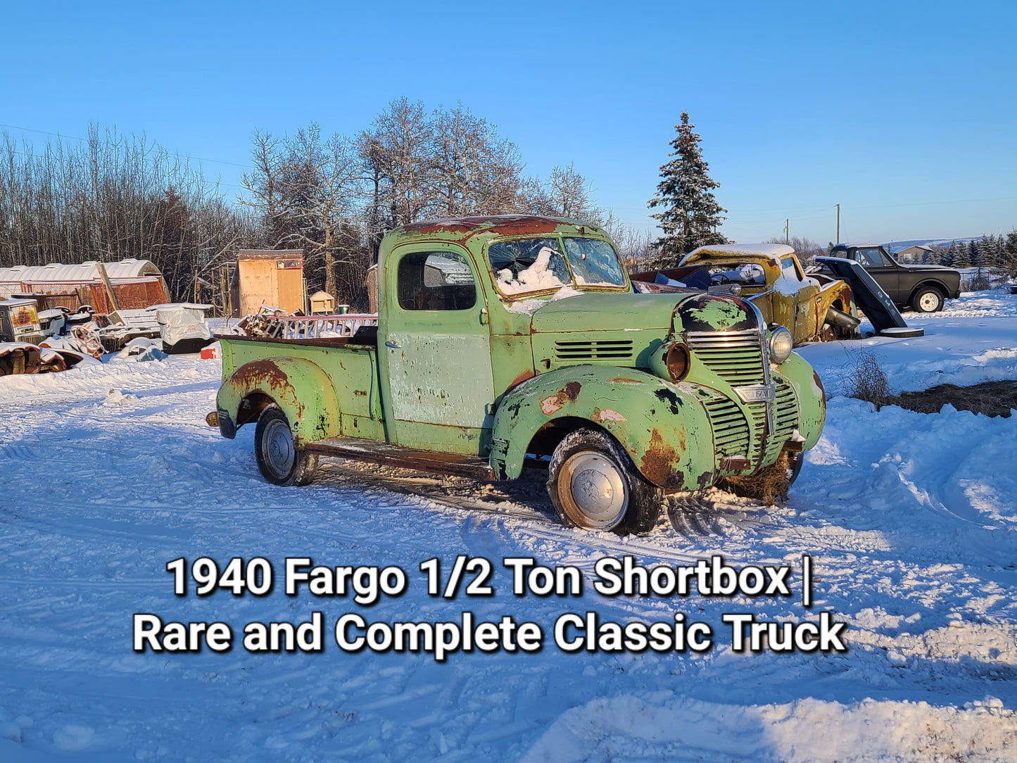 1940 FARGO 1/2 TON SHORTBOX